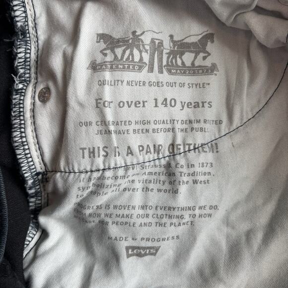 Levis Mens 505 Jeans‎ 38x31 Blue Straight Leg Dark Navy - Picture 6 of 10